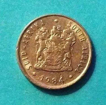 Лот: 20773051. Фото: 1. Южная Африка (ЮАР) 5 центов 1984. Африка