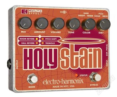 Лот: 536139. Фото: 1. HOLY STAIN Electro-Harmonix. Гитарные эффекты и комбоусилители