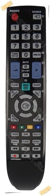 Лот: 3833150. Фото: 1. Пульт для телевизора Samsung AA59-00484A... Пульты ДУ