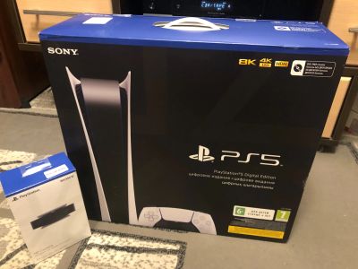 Лот: 18408294. Фото: 1. Sony Playstation 5 Digital Edition... Игровые приставки, консоли