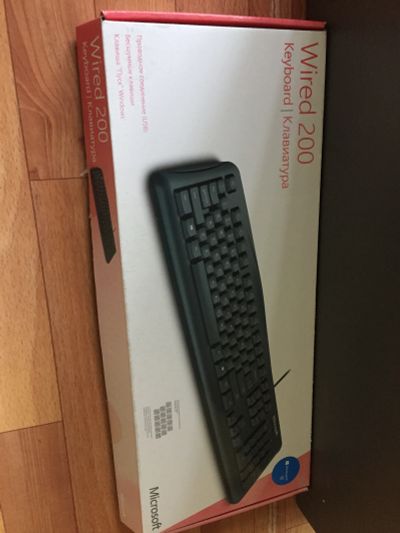 Лот: 11662606. Фото: 1. Клавиатура Microsoft Wired Keyboard... Клавиатуры и мыши