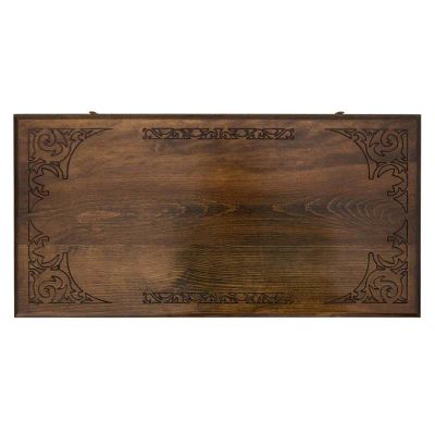 Лот: 22363132. Фото: 1. Нарды резные Ustyan Гладкие. Шахматы, шашки, нарды