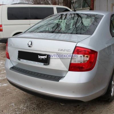 Лот: 16476545. Фото: 1. Лип спойлер на багажник Skoda... Детали тюнинга