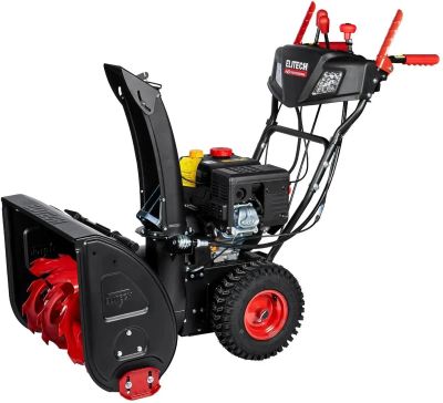 Лот: 25655693. Фото: 1. Снегоуборщик ELITECH ST 0762LE. Другое (садовый инструмент и инвентарь)