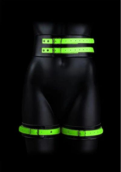 Лот: 22056339. Фото: 1. БДСМ-набор Thigh Cuffs & Belt... Другое (интимные товары)