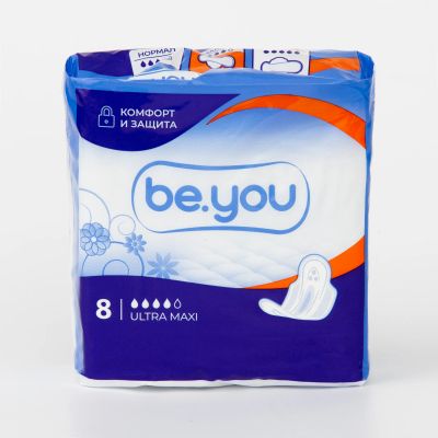 Лот: 23718039. Фото: 1. Be You Ultra Maxi Прокладки гигиенические... Лекарства