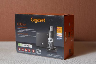 Лот: 14614142. Фото: 1. Беспроводной VoIP-телефон Gigaset... SIP, Видео-телефоны