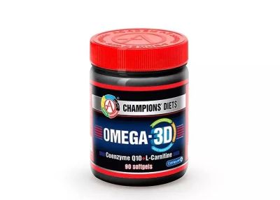 Лот: 9869011. Фото: 1. Академия-Т Omega-3D 90 гел. капсул... Спортивное питание, витамины