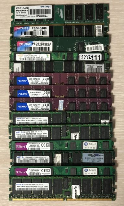 Лот: 19366060. Фото: 1. ОЗУ DDR1, DDR2 цена за ВСЁ!!!. Оперативная память