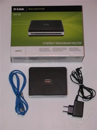 Лот: 1244758. Фото: 1. Маршрутизатор D-link DIR-100. Маршрутизаторы (роутеры)