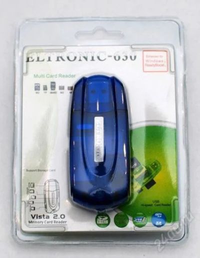 Лот: 806883. Фото: 1. Карт РидерEltronic S (SD,microSD... Картридеры
