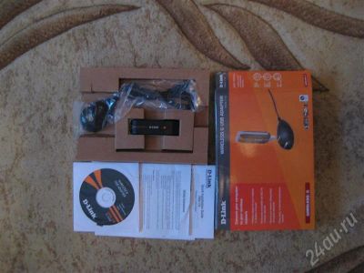Лот: 729464. Фото: 1. D-Link usb wi-fi adapter. WiFi, Bluetooth адаптеры