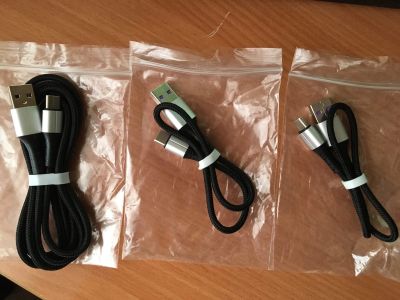 Лот: 17531392. Фото: 1. USB Type C кабель. Дата-кабели, переходники