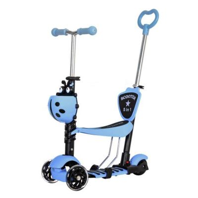 Лот: 24450996. Фото: 1. Самокат Novatrack Disco-Kids Saddle... Самокаты