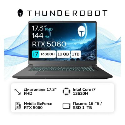 Лот: 25677207. Фото: 1. Игровой ноутбук Thunderobot Range... Ноутбуки