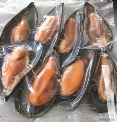 Лот: 15774066. Фото: 1. МИДИИ на створке Морепродукты... Икра, рыба, морепродукты