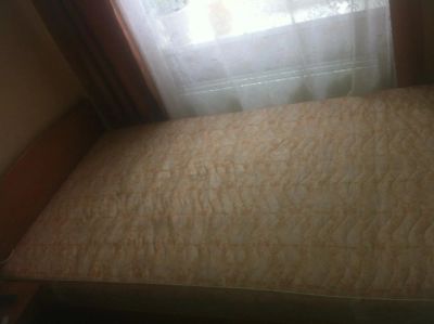 Лот: 3057390. Фото: 1. Кровать полуторка 1.5+матрас... Кровати