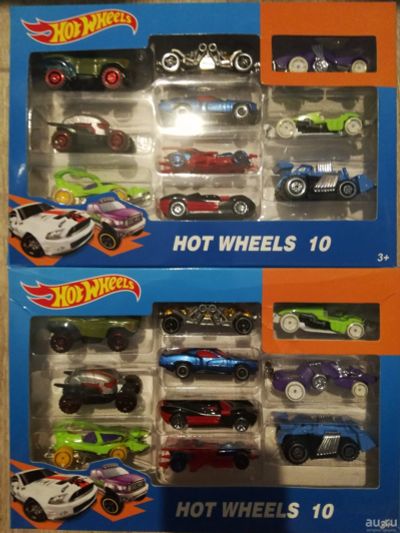 Лот: 14824264. Фото: 1. Набор машинок хот вилс Hot wheels... Машины и техника