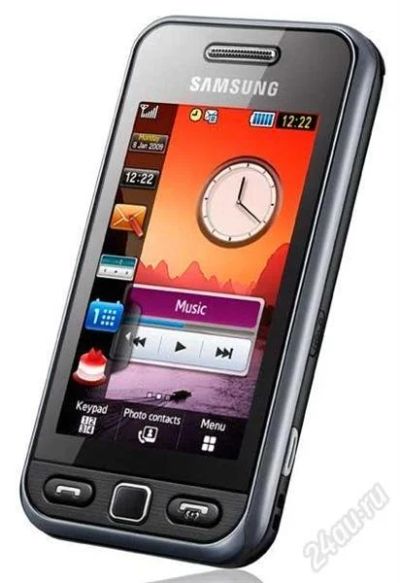 Лот: 1511197. Фото: 1. Samsung GT-S5230 Black. Кнопочные мобильные телефоны