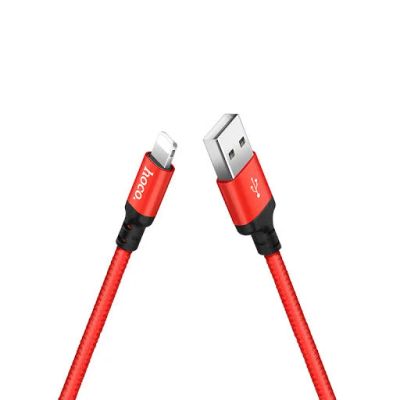 Лот: 16648208. Фото: 1. Кабель USB 2А HOCO X14 Красный... Дата-кабели, переходники