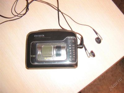 Лот: 2452890. Фото: 1. Кассетный аудиоплеер AIWA TA 163. Плееры