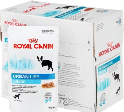Лот: 10889807. Фото: 1. Консервы Паучи Royal Canin Urban... Корма