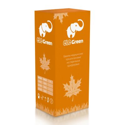 Лот: 7230497. Фото: 1. Бахилы EleGreen синие в евроблоке... Другое (красота и здоровье)