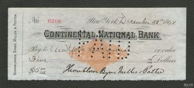 Лот: 16748355. Фото: 1. 5 долларов 1899 года. США (Нью-Йорк... Америка