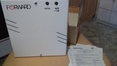 Лот: 17371584. Фото: 1. Блок питания Forward ББП-40, 12... Батарейки, аккумуляторы, элементы питания