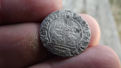 Лот: 11511416. Фото: 1. Кладовый полторак Сигизмунда 3... Россия до 1917 года