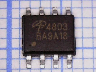 Лот: 12477404. Фото: 1. транзистор FET AO4803, 30V, 5A... Микросхемы