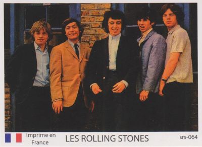Лот: 10614606. Фото: 1. Rolling Stones коллекционная карточка... Наклейки, фантики, вкладыши