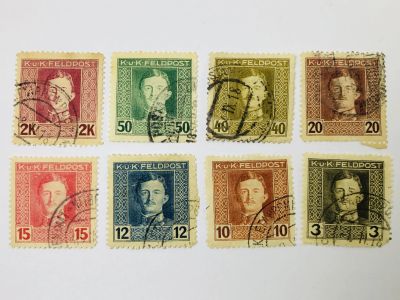Лот: 23963313. Фото: 1. Военная марка. Император Карл... Марки