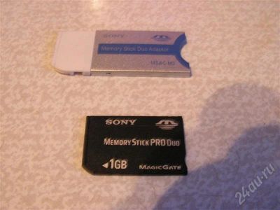 Лот: 419700. Фото: 1. Карта памяти Memory Stick Pro... USB-флеш карты