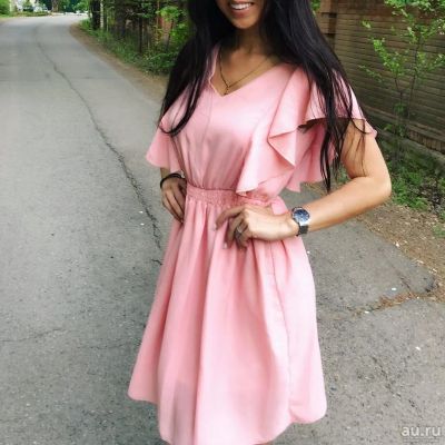 Лот: 4127880. Фото: 1. Платье летнее розовое. Платья