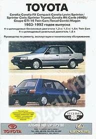 Лот: 189064. Фото: 1. Toyota 1983-1992. Руководство... Справочники