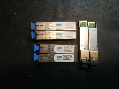 Лот: 25718648. Фото: 1. Модуль SFP WDM, дальность до 3км... Другое (сетевые устройства)
