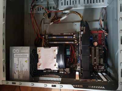 Лот: 13913026. Фото: 1. MB Asus P5QL PRO+Core2duo e8400... Компьютеры в сборе