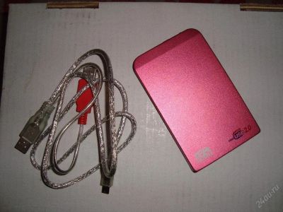 Лот: 57805. Фото: 1. Розовый HDD BOX 2,5`` IDE. Красноярск