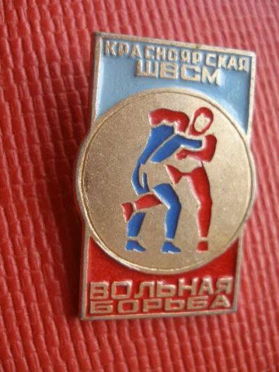 Лот: 7659320. Фото: 1. Знак Красноярская ШВСМ Вольная... Сувенирные