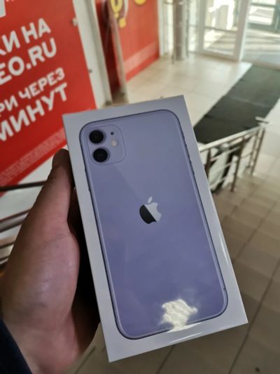 Лот: 15638673. Фото: 1. Apple iPhone 11 64GB Purple (MWLT2RU... Смартфоны