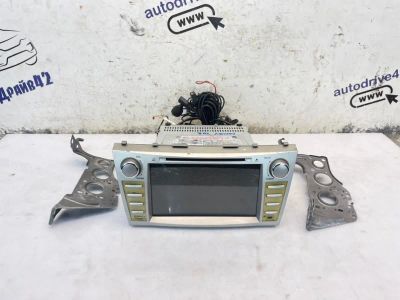 Лот: 25602883. Фото: 1. Магнитола Toyota Camry XV40. Двигатель и элементы двигателя