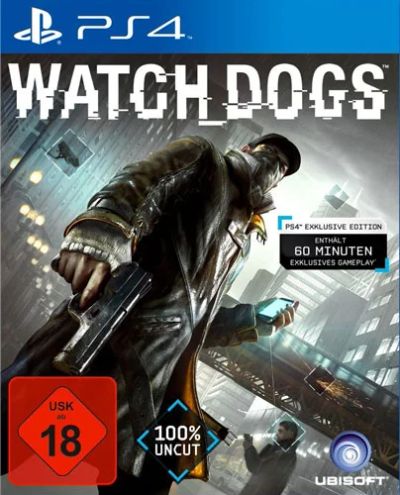 Лот: 4785028. Фото: 1. Диск Watch dogs на PS 4. Продажа... Игры для консолей
