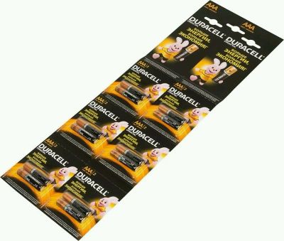 Лот: 12854682. Фото: 1. Батарейки Duracell Basic BL12... Батарейки, аккумуляторы, элементы питания