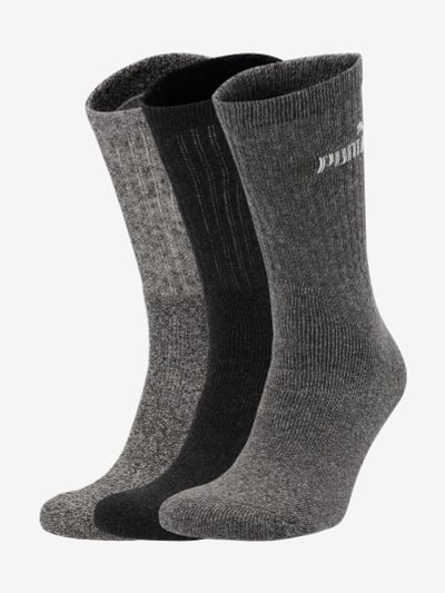 Лот: 22451764. Фото: 1. Носки PUMA Outlets, 3 пары, Серый. Другое (спортивная одежда)