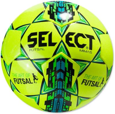 Лот: 10457913. Фото: 1. Мяч футзальный Select Mimas (салатовый... Мячи, ракетки, шайбы, клюшки