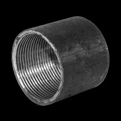 Лот: 12945729. Фото: 1. Муфта стальная 1 1/2&quot; под... Фитинги, подводка