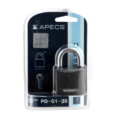 Лот: 24098999. Фото: 1. Замок навесной Apecs, PD-01-38... Замки