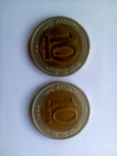 Лот: 3638058. Фото: 1. 10 рублей биметалл 1991г. Россия и СССР 1917-1991 года