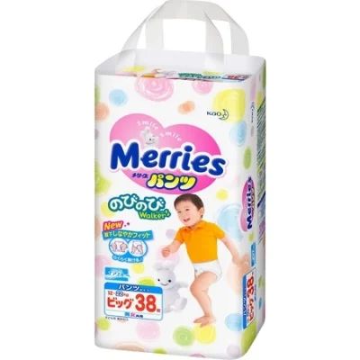 Лот: 7137308. Фото: 1. Японские трусики-подгузники Merries... Детская гигиена